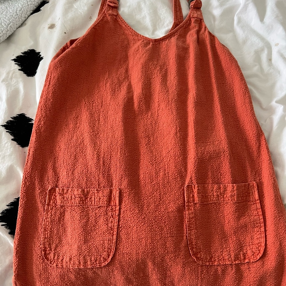 RVCA jumpsuit orange